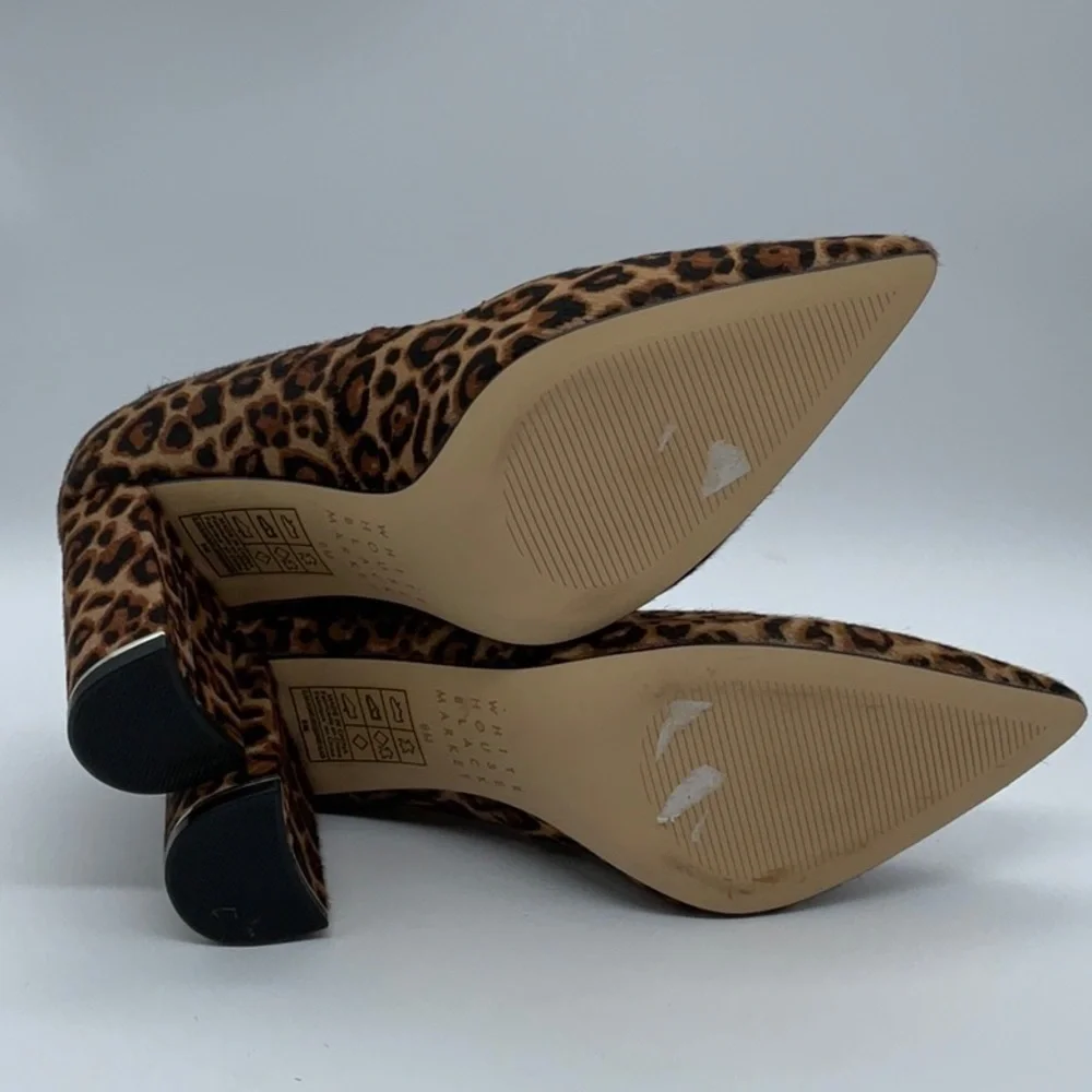 White House Black Market - Elisa Signature Leopard Black